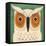 White Owl-Ryan Fowler-Framed Stretched Canvas