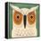 White Owl-Ryan Fowler-Framed Stretched Canvas