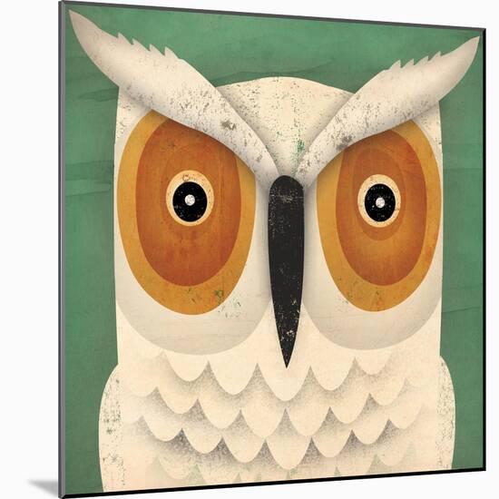 White Owl-Ryan Fowler-Mounted Art Print