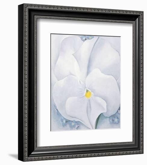 White Pansy, c.1927-Georgia O'Keeffe-Framed Art Print