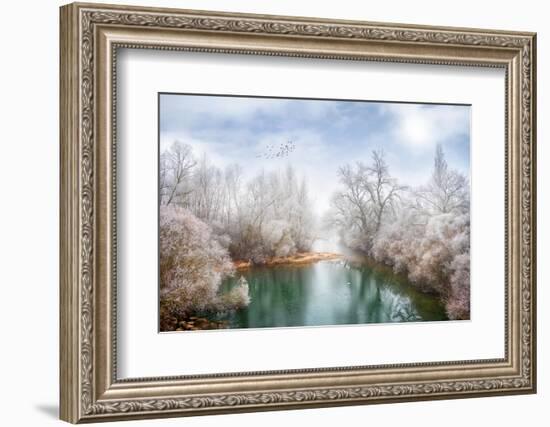 White Paradise-Philippe Sainte-Laudy-Framed Photographic Print