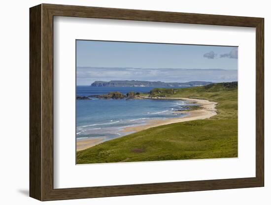 White Park Bay, near Giant's Causeway, County Antrim, Ulster, Northern Ireland, United Kingdom, Eur-Nigel Hicks-Framed Photographic Print