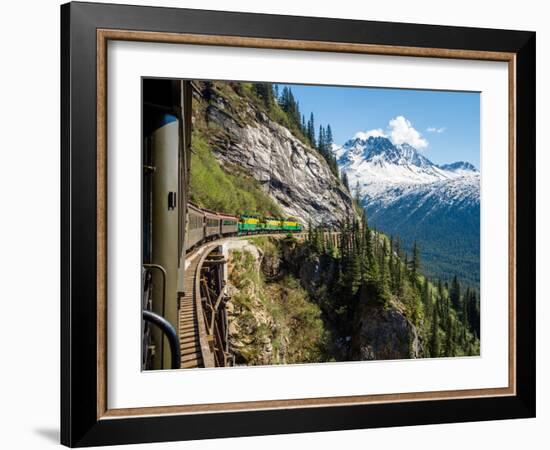 White Pass Train Alaska-Gary Rolband-Framed Photographic Print