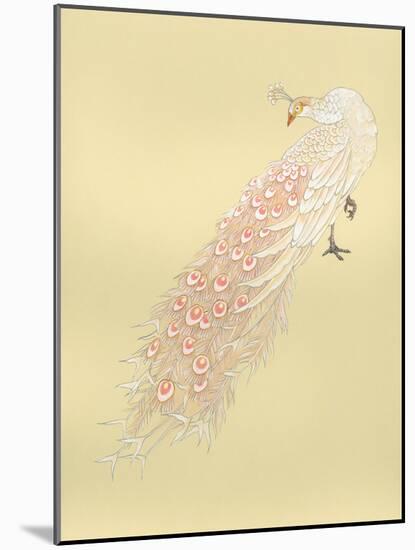 White Peacock-Haruyo Morita-Mounted Art Print