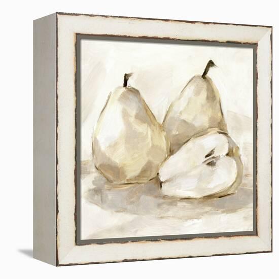 White Pear Study I-Ethan Harper-Framed Stretched Canvas