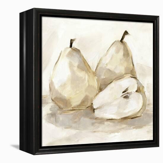 White Pear Study I-Ethan Harper-Framed Stretched Canvas