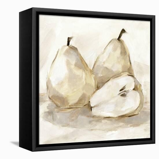 White Pear Study I-Ethan Harper-Framed Stretched Canvas