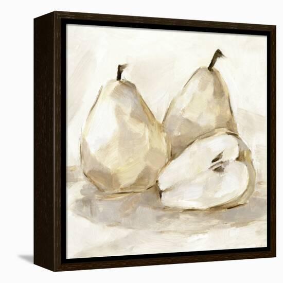 White Pear Study I-Ethan Harper-Framed Stretched Canvas