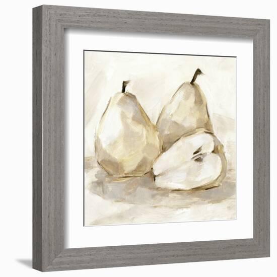 White Pear Study I-Ethan Harper-Framed Art Print