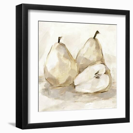 White Pear Study I-Ethan Harper-Framed Art Print