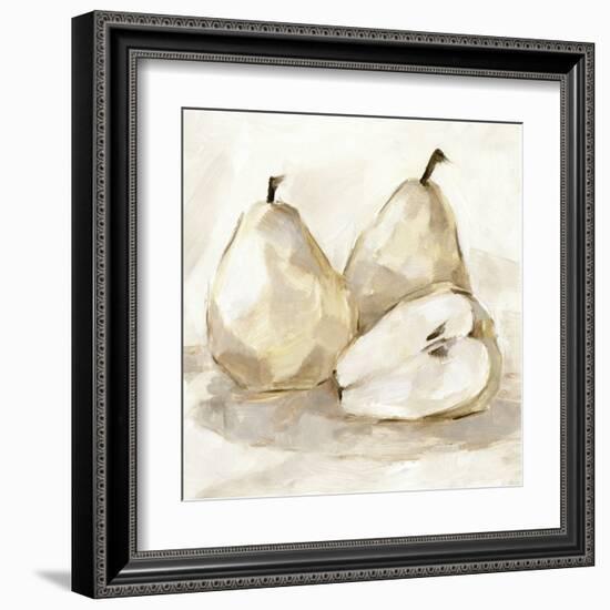 White Pear Study I-Ethan Harper-Framed Art Print