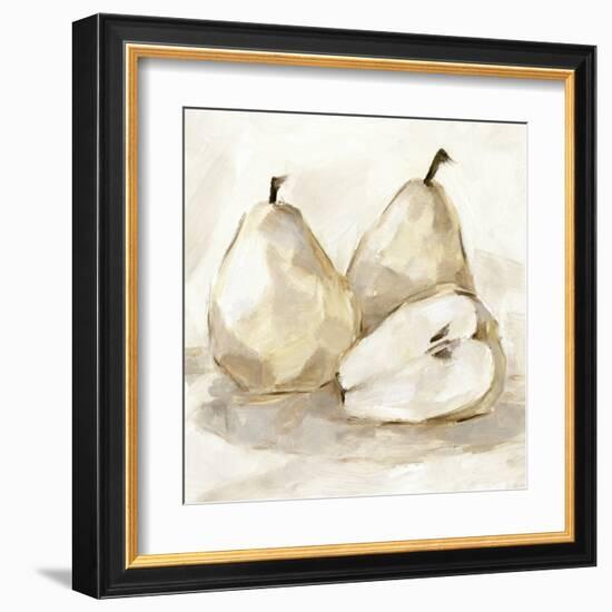 White Pear Study I-Ethan Harper-Framed Art Print