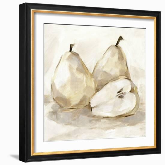 White Pear Study I-Ethan Harper-Framed Premium Giclee Print