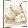 White Pear Study I-Ethan Harper-Mounted Art Print