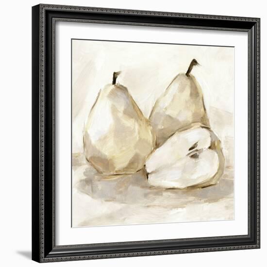 White Pear Study I-Ethan Harper-Framed Art Print