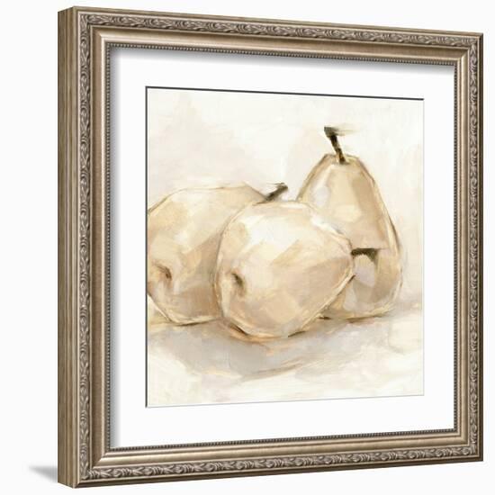 White Pear Study II-Ethan Harper-Framed Art Print