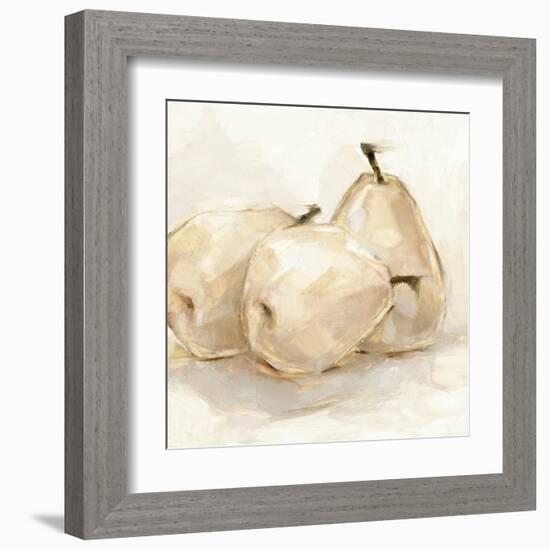 White Pear Study II-Ethan Harper-Framed Art Print