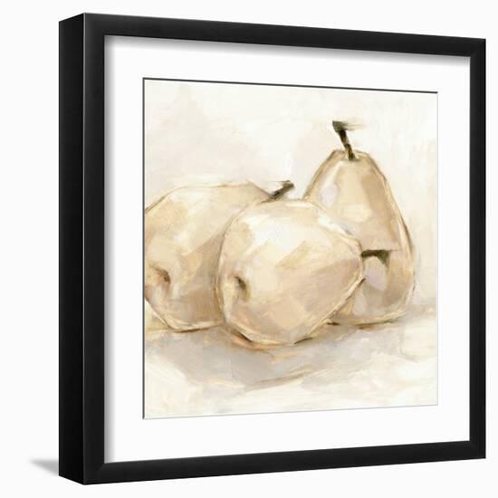 White Pear Study II-Ethan Harper-Framed Art Print