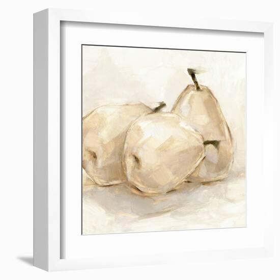 White Pear Study II-Ethan Harper-Framed Art Print