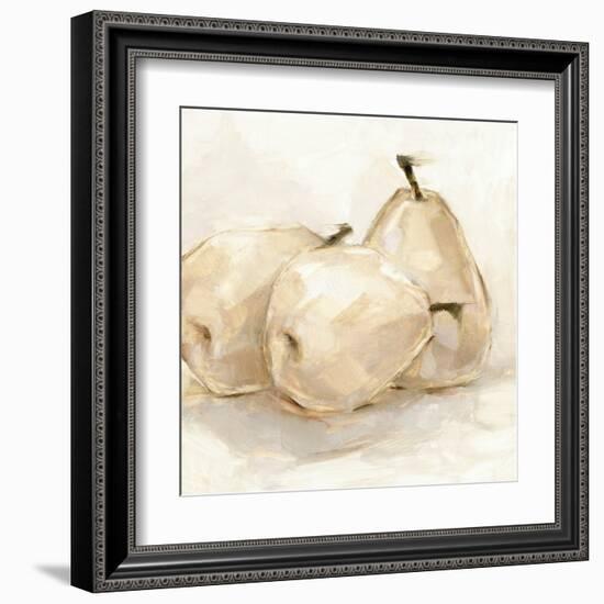White Pear Study II-Ethan Harper-Framed Art Print