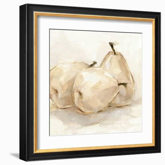 White Pear Study II-Ethan Harper-Framed Art Print