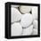 White Pebbles-null-Framed Premier Image Canvas