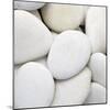 White Pebbles-null-Mounted Photographic Print