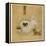 White Pekingese Dog and Puppies as Depicted in an Imperial Dog Book-null-Framed Premier Image Canvas