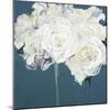 White Peonies-Kari Taylor-Mounted Giclee Print