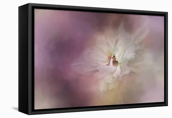 White Peony 1-Jai Johnson-Framed Premier Image Canvas