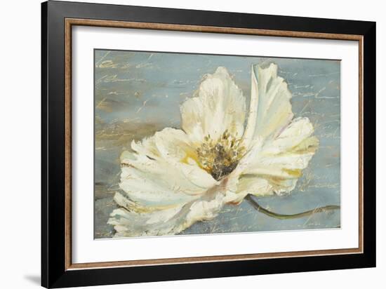 White Peony-Patricia Pinto-Framed Art Print