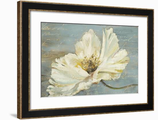 White Peony-Patricia Pinto-Framed Premium Giclee Print