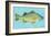 White Perch-John Golden-Framed Art Print