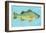 White Perch-John Golden-Framed Art Print