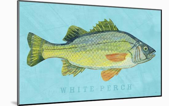 White Perch-John Golden-Mounted Art Print