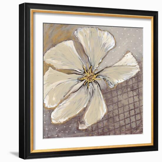 White Petals 1-Walela R.-Framed Art Print