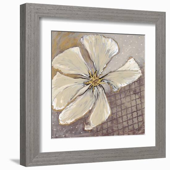 White Petals 1-Walela R.-Framed Art Print