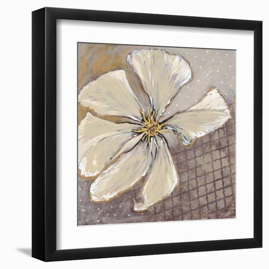 White Petals 1-Walela R.-Framed Art Print