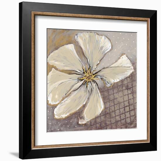 White Petals 1-Walela R.-Framed Art Print