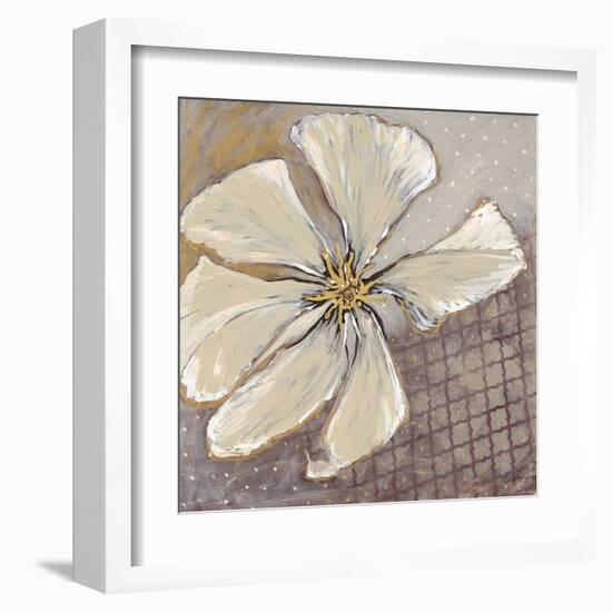 White Petals 1-Walela R.-Framed Art Print