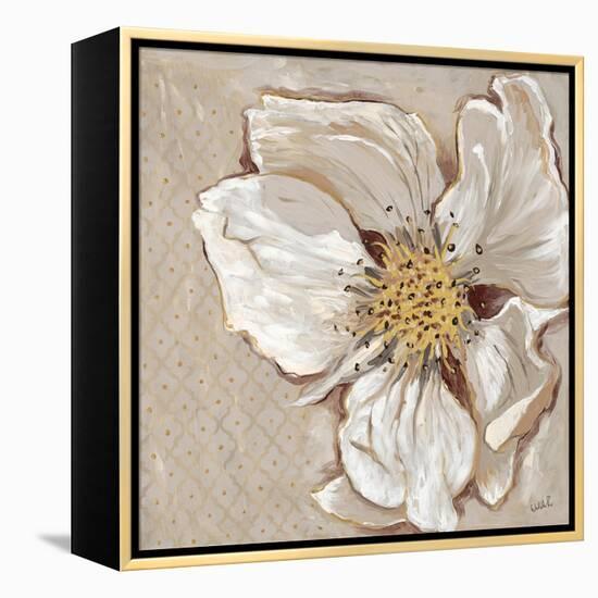 White Petals 2-Walela R.-Framed Stretched Canvas