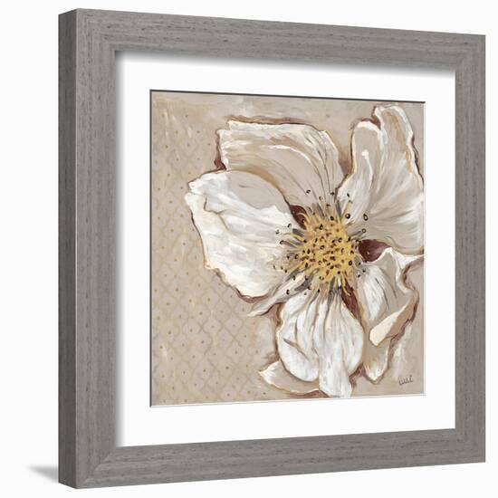 White Petals 2-Walela R.-Framed Art Print