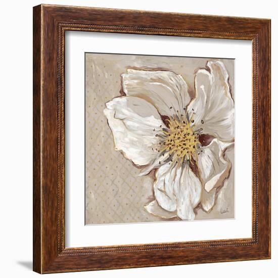 White Petals 2-Walela R.-Framed Art Print