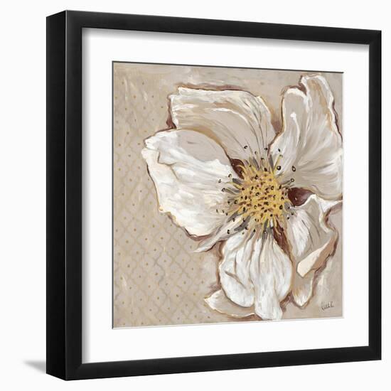 White Petals 2-Walela R.-Framed Art Print