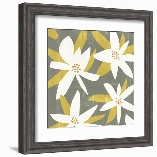 White Petals I-Melissa Wang-Framed Art Print