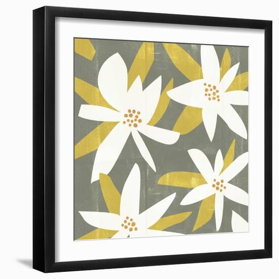 White Petals I-Melissa Wang-Framed Art Print