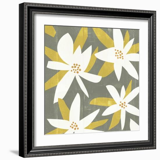 White Petals I-Melissa Wang-Framed Art Print