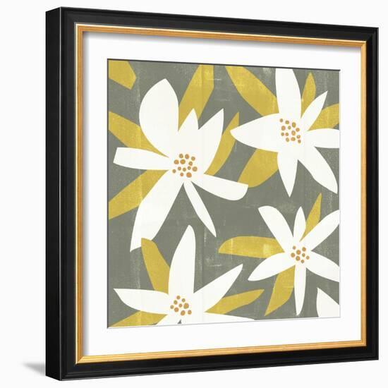 White Petals I-Melissa Wang-Framed Art Print