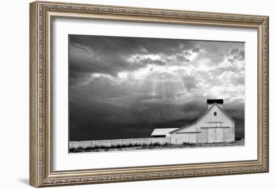 White Picket Fence-Trent Foltz-Framed Giclee Print