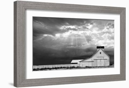 White Picket Fence-Trent Foltz-Framed Giclee Print